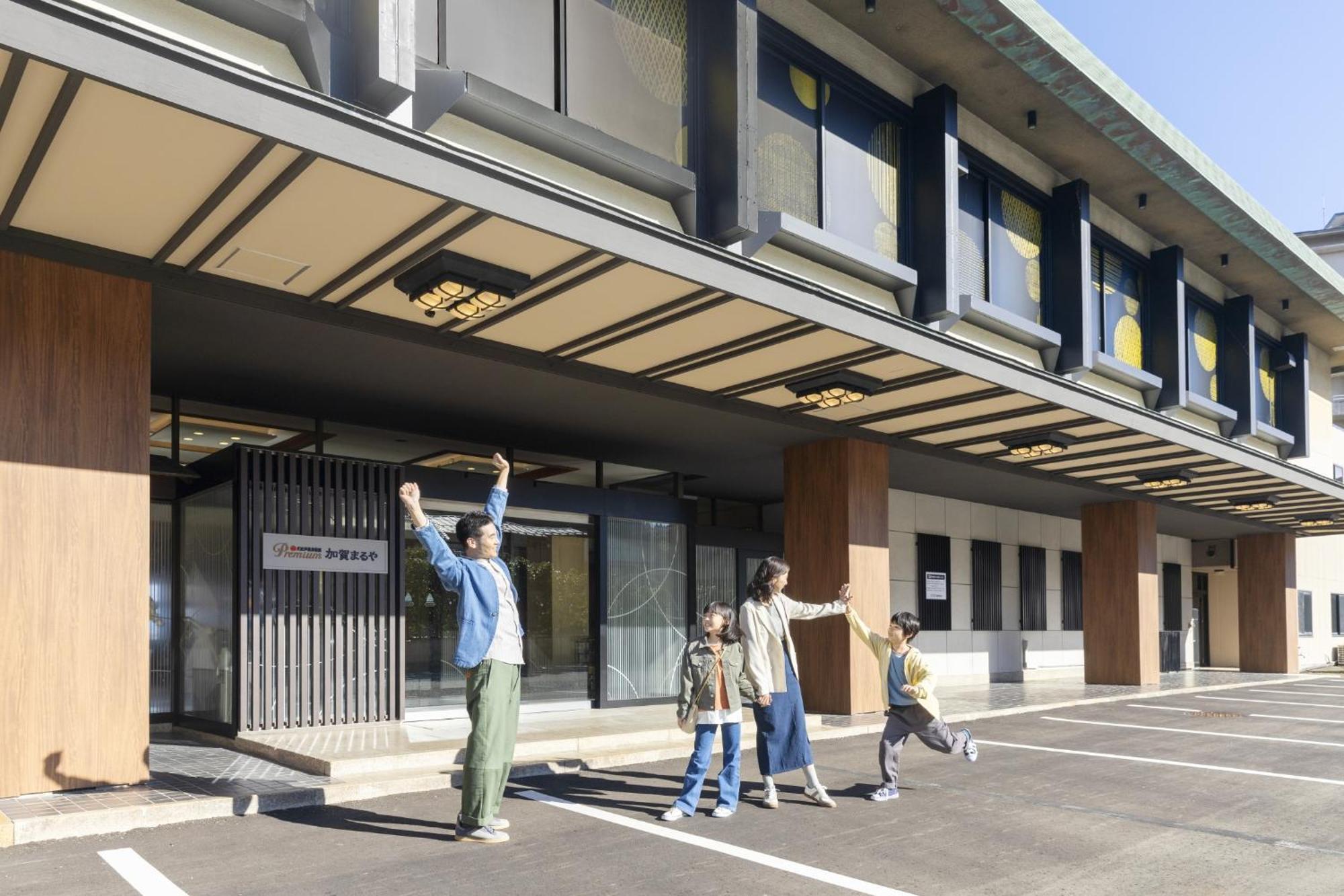Ooedo Onsen Monogatari Premium Kaga Maruya Hotel Exterior foto